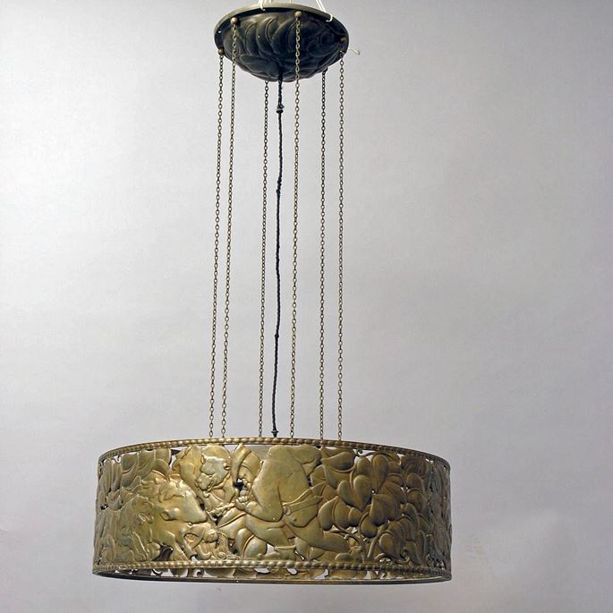 Otto Prutscher - Hanging chandelier | MasterArt